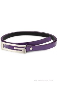 Contra Girls Purple Synthetic Belt(purple01)